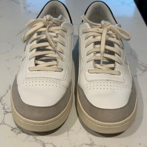 Men's Oliver Cabell White and Gray Sneakers